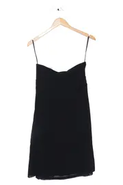 Vorschaubild 2 von Abendkleid Damen Schwarz Elegant Gr. 38/M Party Festlich Pailletten