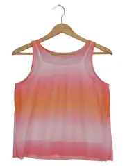 Vorschaubild 1 von Kinder Top Gr. 164 Mehrfarbig Farbverlauf Casual Ärmellos Sommer