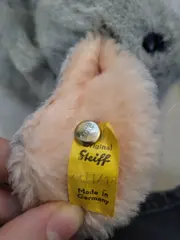 Vorschaubild 4 von Snuffy Hase grau Plüschtier Kuscheltier Made in Germany