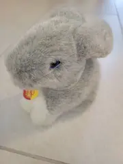 Vorschaubild 2 von Snuffy Hase grau Plüschtier Kuscheltier Made in Germany