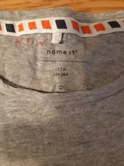 Vorschaubild 5 von T-Shirt Jungen Gr. 158-164 Grau Totenkopf Print Streetwear