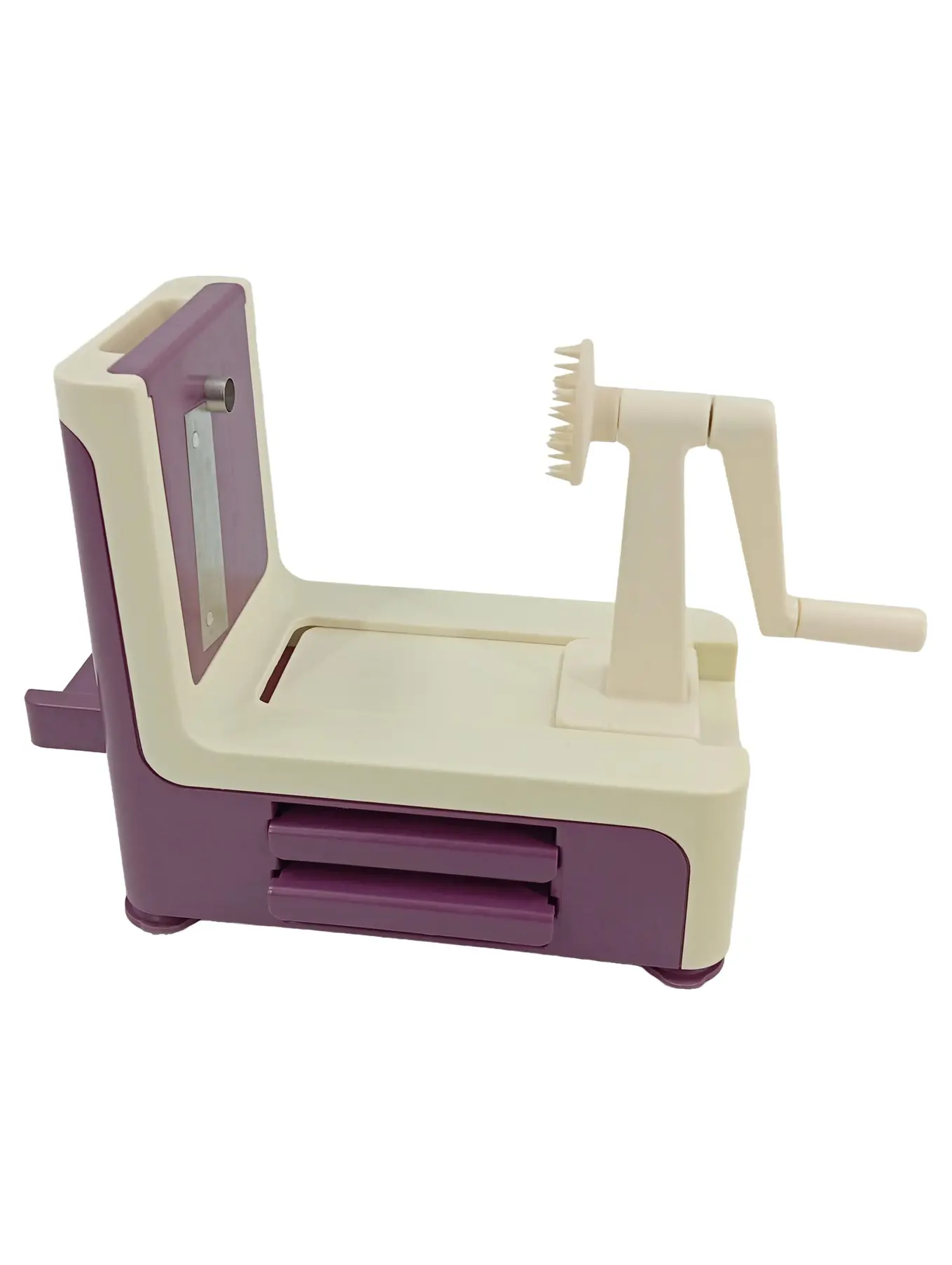 LURCH Spiralschneider Gemüseschneider Zoodles Nudeln Lila