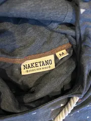 Vorschaubild 2 von Damen Hoodie Kapuzenpullover Grau Muster Gr. M