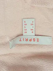 Vorschaubild 3 von Damen Etuikleid 34/XS Beige Baumwolle Kurzarm Business