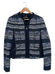 Vorschaubild 1 von Blazer Damen Gr. 38/M Mehrfarbig Gestreift Modern Langarm