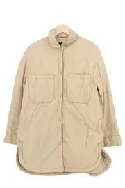 Vorschaubild 1 von Damen Steppjacke Gr. 32/XS Beige Casual Übergangsjacke