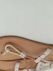 Vorschaubild 4 von Damen Sandalen Gr. 37 Beige Casual Zehentrenner