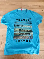 Vorschaubild 4 von Herren T-Shirt Grau Gr. 48/M Casual mit Print