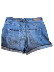 Vorschaubild 2 von Damen Jeans Shorts Gr. 27 Blau Casual mit Stickerei