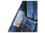 Vorschaubild 4 von Damen Jeans Shorts Gr. 27 Blau Casual mit Stickerei