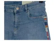 Vorschaubild 3 von Damen Jeans Shorts Gr. 27 Blau Casual mit Stickerei