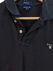 Vorschaubild 2 von Herren Poloshirt Schwarz Größe XXL Regular Fit Kurzarm
