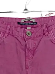Vorschaubild 4 von Jeans Mädchen Stoffhose Pink Gr. 164 Casual Kinder Hose