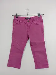 Vorschaubild 2 von Jeans Mädchen Stoffhose Pink Gr. 164 Casual Kinder Hose