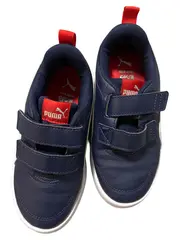 Vorschaubild 2 von Kinder Sneaker Low Gr. 29 Blau Weiß Rot Klettverschluss
