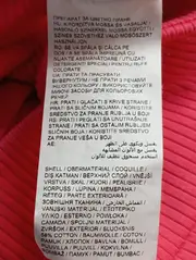 Vorschaubild 5 von Mädchen Leggings Gr. 164 Rot Rippstrick Sportlich