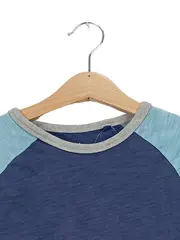 Vorschaubild 3 von Kinder Langarmshirt Gr. 128 Blau Casual Jungen Baumwolle