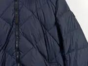 Vorschaubild 3 von Damen Steppjacke Daunenjacke Kapuze Fellbesatz Blau Gr. 38/M Outdoor