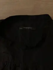 Vorschaubild 2 von Basic Damen Businesskleid Gr. M Schwarz Beige Ärmellos Colorblock