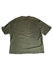 Vorschaubild 2 von Herren T-Shirt Oversize Basic Kurzarm Baumwolle Oliv XL