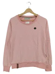 Vorschaubild 1 von Damen Pullover Sweatshirt Rosa Gepunktet Gr. M Brave New Word