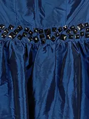 Vorschaubild 2 von JAKE'S Damen Abendkleid Ballkleid Elegant Blau Gr. 36 Strasssteine