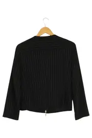 Vorschaubild 2 von Damen Blazer Gr. 38/M Schwarz Gestreift Elegant Business