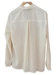 Vorschaubild 2 von Damen Bluse Gr. 40 Beige Schleifenbluse Business Klassisch Langarm