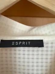 Vorschaubild 3 von Damen Bluse Gr. 40 Beige Schleifenbluse Business Klassisch Langarm