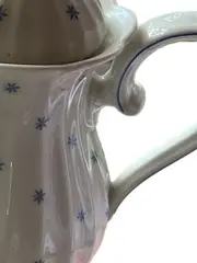 Vorschaubild 2 von Teeservice Gertrud Porzellan Weiß Blumenmuster Klassisch