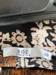 Vorschaubild 4 von Damen Stoffhose Patchwork Boho Gr. 38/M Mehrfarbig