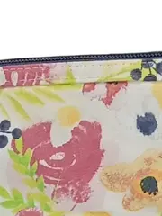 Vorschaubild 4 von Umhängetasche Damen Mehrfarbig Blumenmuster Schultertasche Stoff 30x36cm