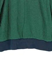 Vorschaubild 3 von Herren Pullover gestreift Baumwolle Grün Gr. 52 XL