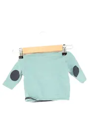 Vorschaubild 2 von Kinder Langarmshirt Gr. 56 Blau Hund Motiv Casual