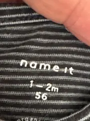 Vorschaubild 2 von Baby Body Langarm gestreift Gr. 56 Blau