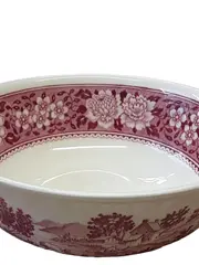 Vorschaubild 2 von Rusticana Suppentasse Porzellan Rot Blumen 18cm