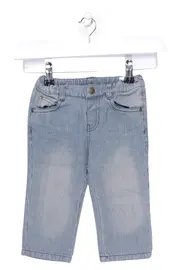 Vorschaubild 1 von Kinder Jeanskleid Gr. 98 Blau Gestreift Casual