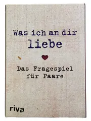Vorschaubild 1 von Riva Was ich an dir liebe Fragespiel für Paare 64 Fragen Kennenlernspiel