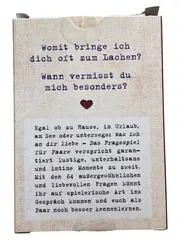 Vorschaubild 2 von Riva Was ich an dir liebe Fragespiel für Paare 64 Fragen Kennenlernspiel