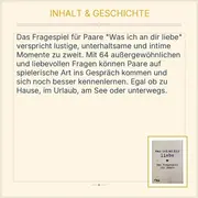 Vorschaubild 4 von Riva Was ich an dir liebe Fragespiel für Paare 64 Fragen Kennenlernspiel