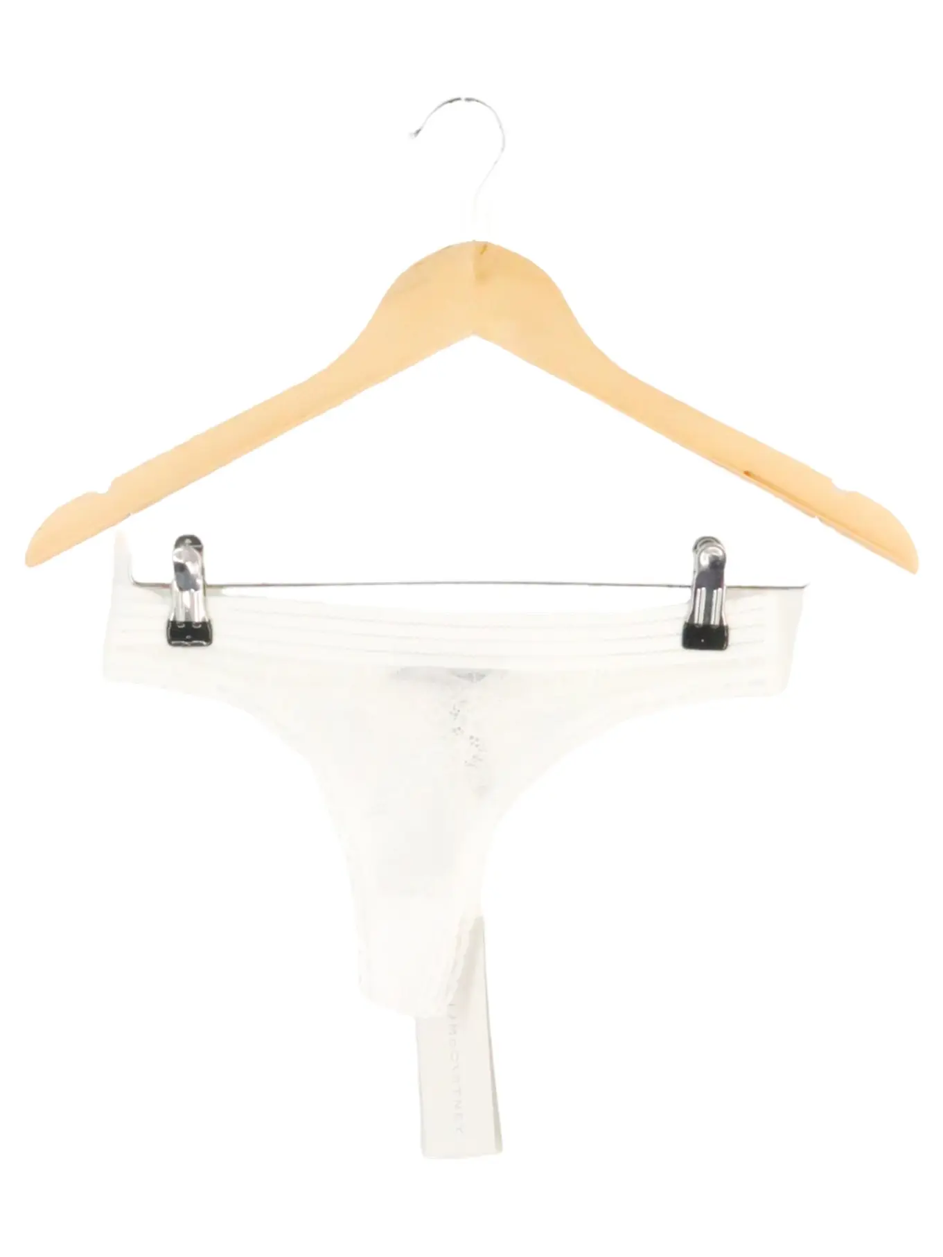 STELLA MCCARTNEY Damen Slip Größe S Weiß Lingerie