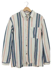 Vorschaubild 1 von Herren Freizeithemd L Gestreift Mehrfarbig Baumwolle