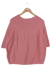 Vorschaubild 2 von Pullover Damen Gr. 36/S Rosa Casual Polyacryl 3/4-Arm
