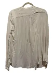 Vorschaubild 2 von Hemdbluse Damen Gr. 38 M Beige Casual Viskose