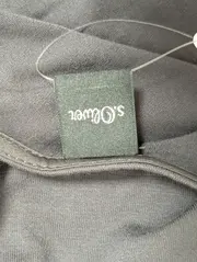 Vorschaubild 3 von Damen Bluse Gr. 36/S Schwarz Elegant Klassisch 3/4-Arm