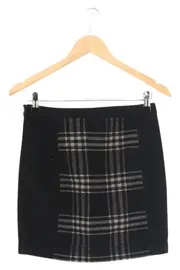 Vorschaubild 2 von Damen Minirock 34;XS Schwarz Kariert Klassisch Business