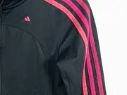 Vorschaubild 2 von Trainingsjacke Kinder Gr. 164 Schwarz Pink 3-Streifen Sport