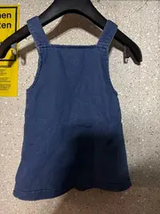 Vorschaubild 2 von Jeans Latzkleid Baby Mädchen Gr. 80 9-12 Monate Blau