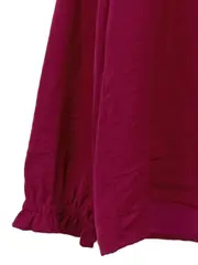 Vorschaubild 3 von Damen Bluse Gr. 40 L Pink Feminin Langarm Rüschen