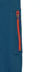 Vorschaubild 2 von Damen Sport Leggings Gr. S Petrol Orange Taschen Reißverschluss